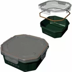 KÖDERBOX GREYS KLIP-LOK PERFORATED LID BAIT BOXES